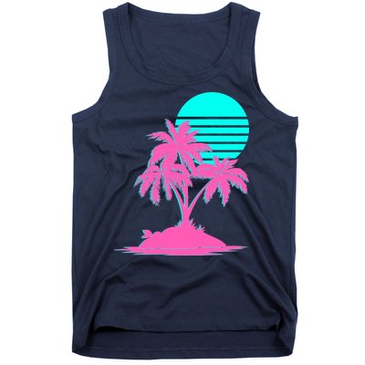 Vapor Wave Beach Tank Top