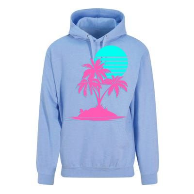 Vapor Wave Beach Unisex Surf Hoodie