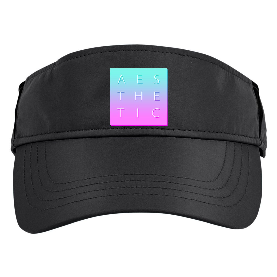 Vaporware Aesthetic Square Adult Drive Performance Visor