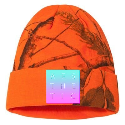 Vaporware Aesthetic Square Kati Licensed 12" Camo Beanie