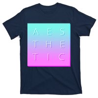 Vaporware Aesthetic Square T-Shirt