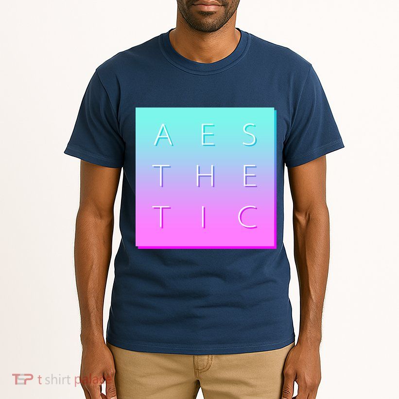 Vaporware Aesthetic Square Tall T-Shirt