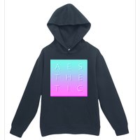 Vaporware Aesthetic Square Urban Pullover Hoodie