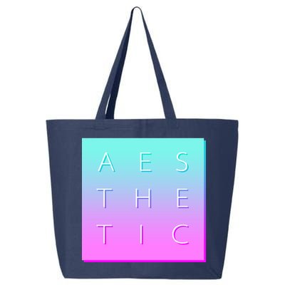 Vaporware Aesthetic Square 25L Jumbo Tote