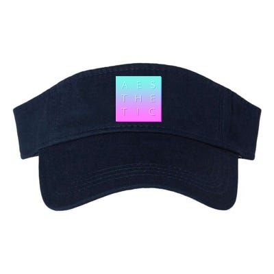 Vaporware Aesthetic Square Valucap Bio-Washed Visor