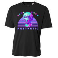 Vaporwave Aesthetic Cooling Performance Crew T-Shirt