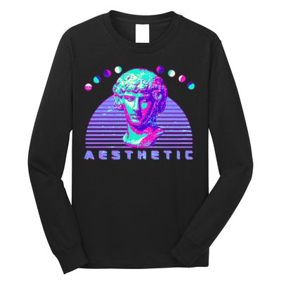 Vaporwave Aesthetic Long Sleeve Shirt