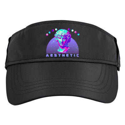 Vaporwave Aesthetic Adult Drive Performance Visor