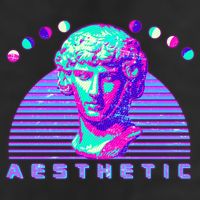 Vaporwave Aesthetic 11oz C Handle Ceramic Mug