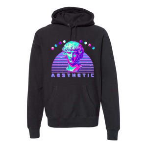 Vaporwave Aesthetic Premium Hoodie