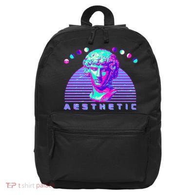 Vaporwave Aesthetic 16 in Basic Backpack