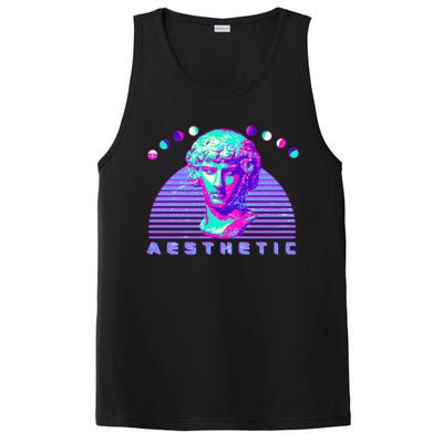 Vaporwave Aesthetic PosiCharge Competitor Tank