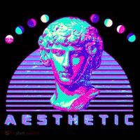 Vaporwave Aesthetic Women's V-Neck T-Shirt