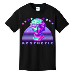 Vaporwave Aesthetic Kids T-Shirt