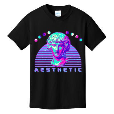 Vaporwave Aesthetic Kids T-Shirt