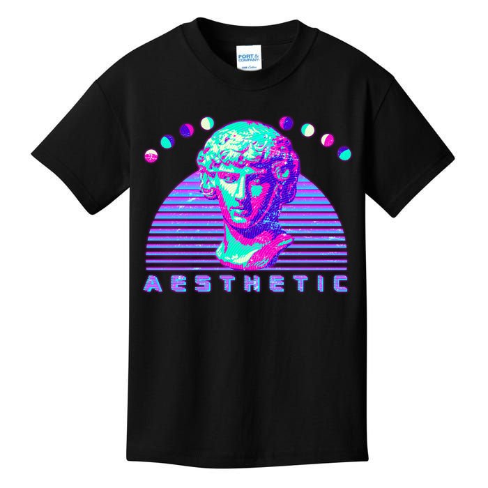 Vaporwave Aesthetic Kids T-Shirt