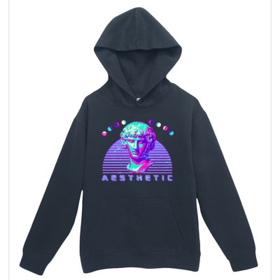 Vaporwave Aesthetic Urban Pullover Hoodie