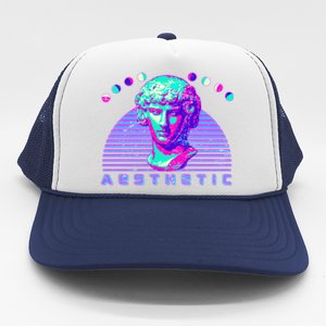 Vaporwave Aesthetic Trucker Hat