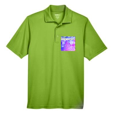 Vaporwave Room It's All In Your Mind Men's Origin Performance Piqué Polo