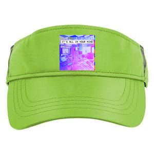 Vaporwave Room It's All In Your Mind Adult Drive Performance Visor