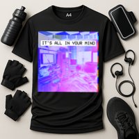 Vaporwave Room It's All In Your Mind Cooling Performance Crew T-Shirt