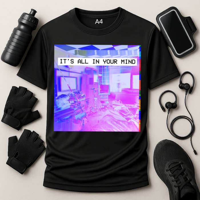 Vaporwave Room It's All In Your Mind Cooling Performance Crew T-Shirt