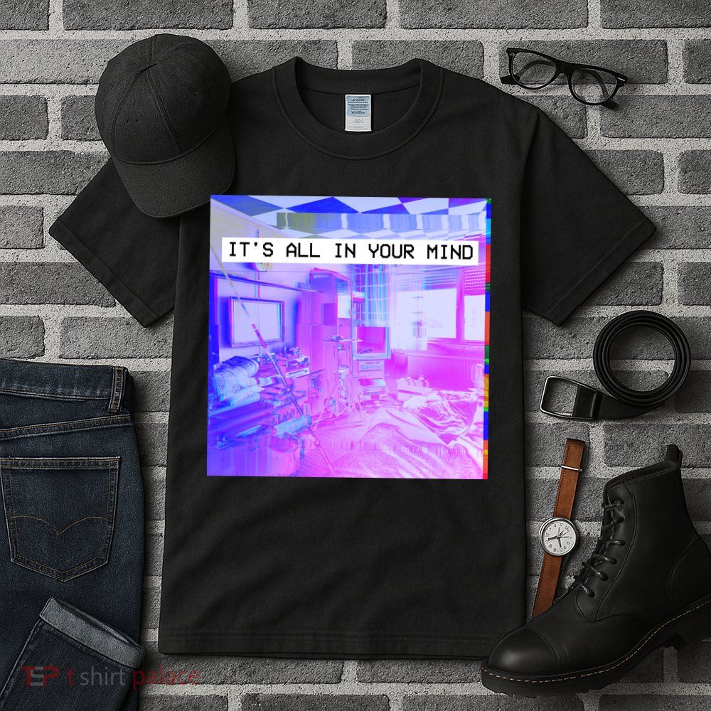 Vaporwave Room It's All In Your Mind Tall T-Shirt