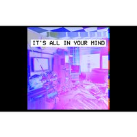 Vaporwave Room It's All In Your Mind Bumper Sticker