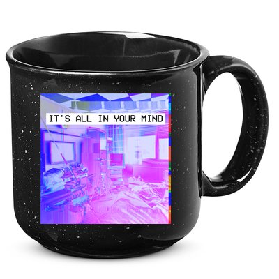 Vaporwave Room It's All In Your Mind 15oz Campfire Ceramic Mug
