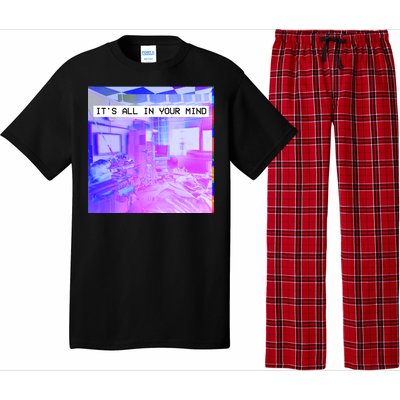 Vaporwave Room It's All In Your Mind Pajama Set