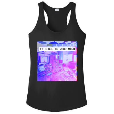 Vaporwave Room It's All In Your Mind Ladies PosiCharge Competitor Racerback Tank
