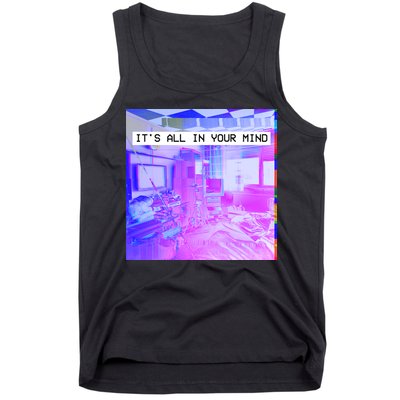 Vaporwave Room It's All In Your Mind Tank Top
