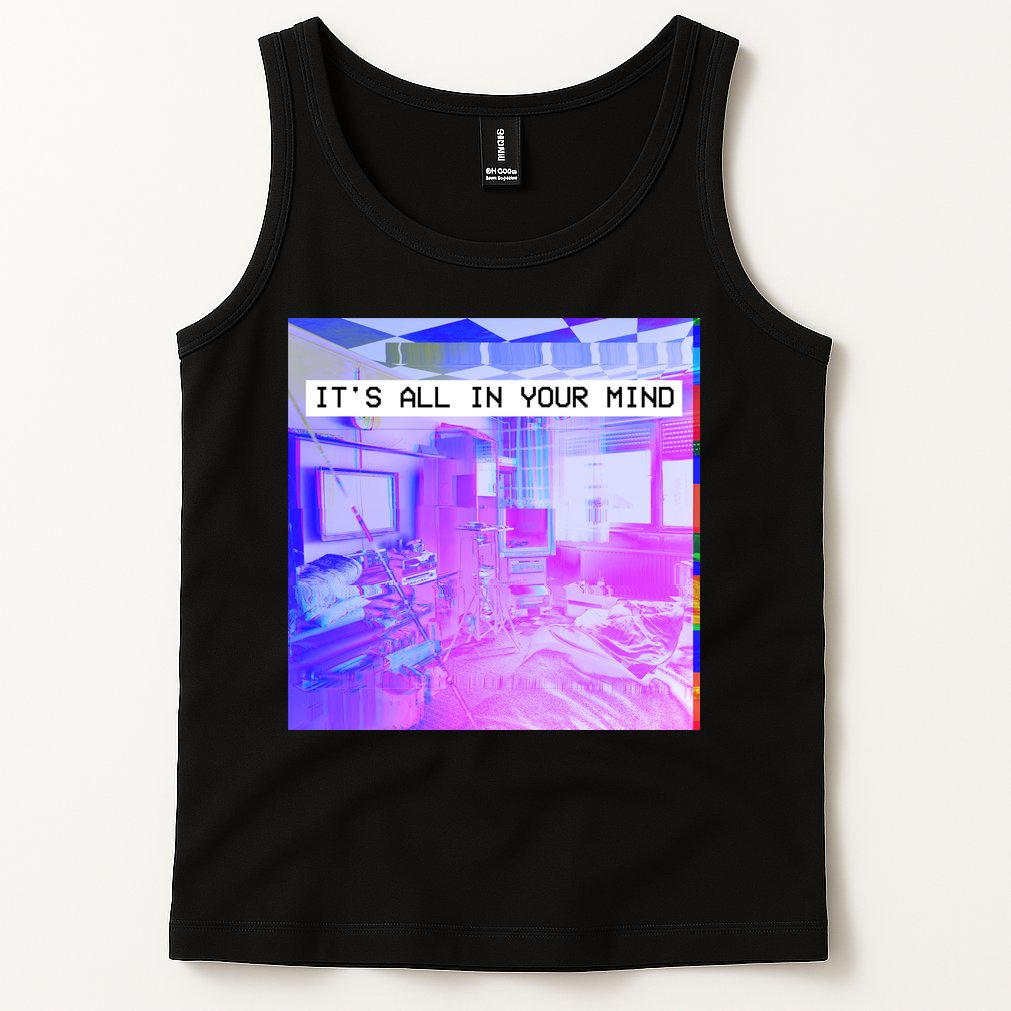 Vaporwave Room It's All In Your Mind Tank Top