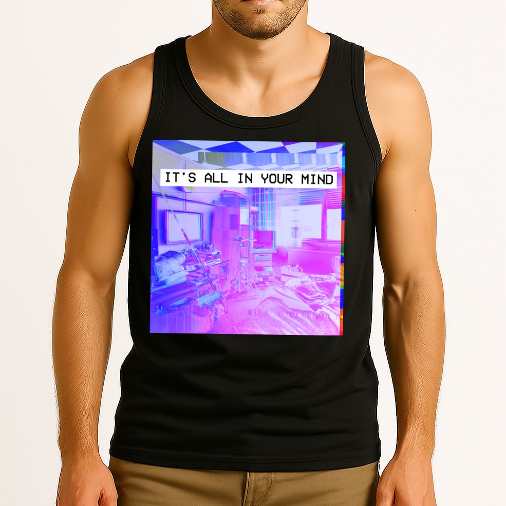 Vaporwave Room It's All In Your Mind Tank Top