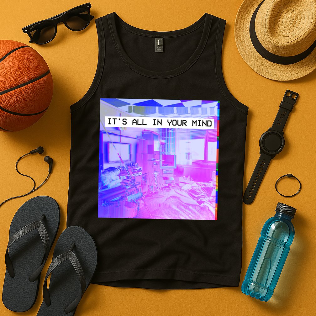 Vaporwave Room It's All In Your Mind Tank Top