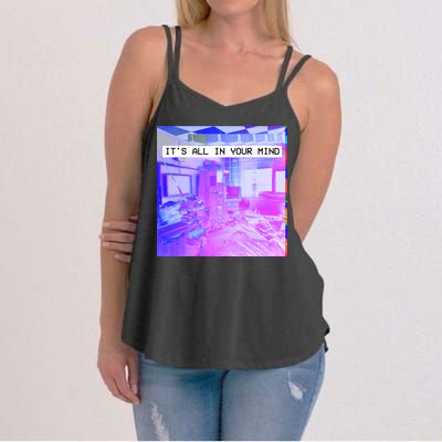 Vaporwave Room It's All In Your Mind Women's Strappy Tank