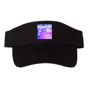 Vaporwave Room It's All In Your Mind Valucap Bio-Washed Visor