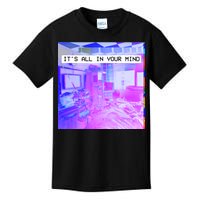 Vaporwave Room It's All In Your Mind Kids T-Shirt