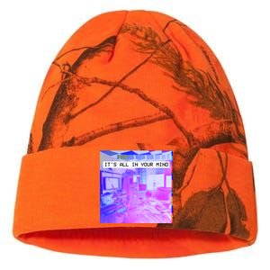 Vaporwave Room It's All In Your Mind Kati Licensed 12" Camo Beanie