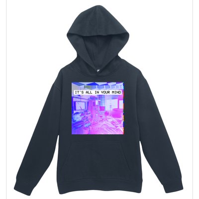 Vaporwave Room It's All In Your Mind Urban Pullover Hoodie