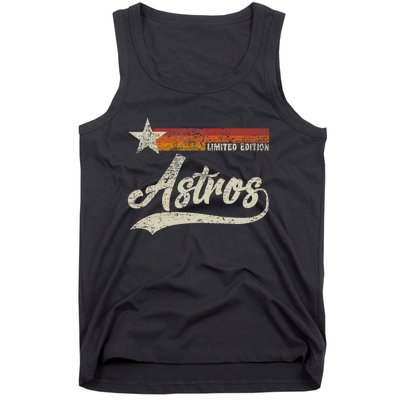 Vintage Astros Retro Style 70s 80s First Name Tank Top