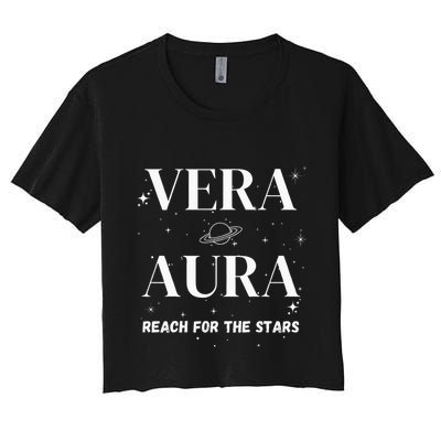 Vera Aura Reach For The Stars Sky Lovers Crop Top