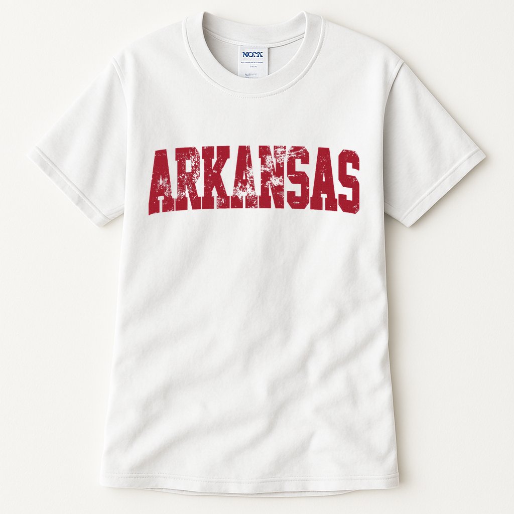 Vintage Arkansas Retro Arkansas Throwback Worn Faded Tall T-Shirt
