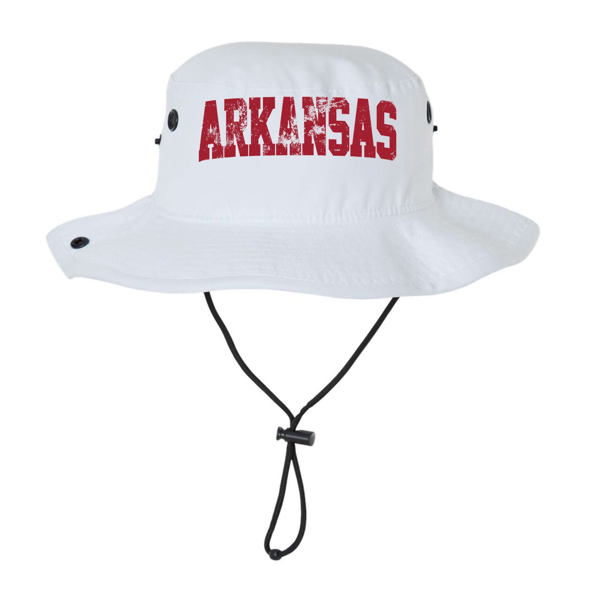 Vintage Arkansas Retro Arkansas Throwback Worn Faded Bucket Hat