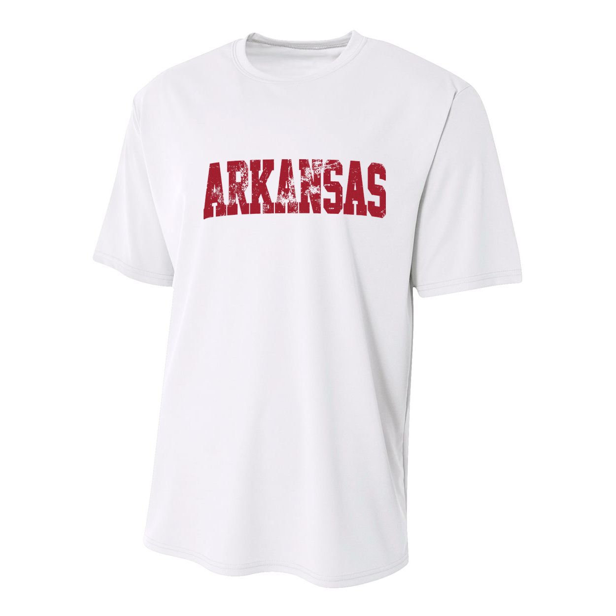 Vintage Arkansas Retro Arkansas Throwback Worn Faded Youth Performance Sprint T-Shirt