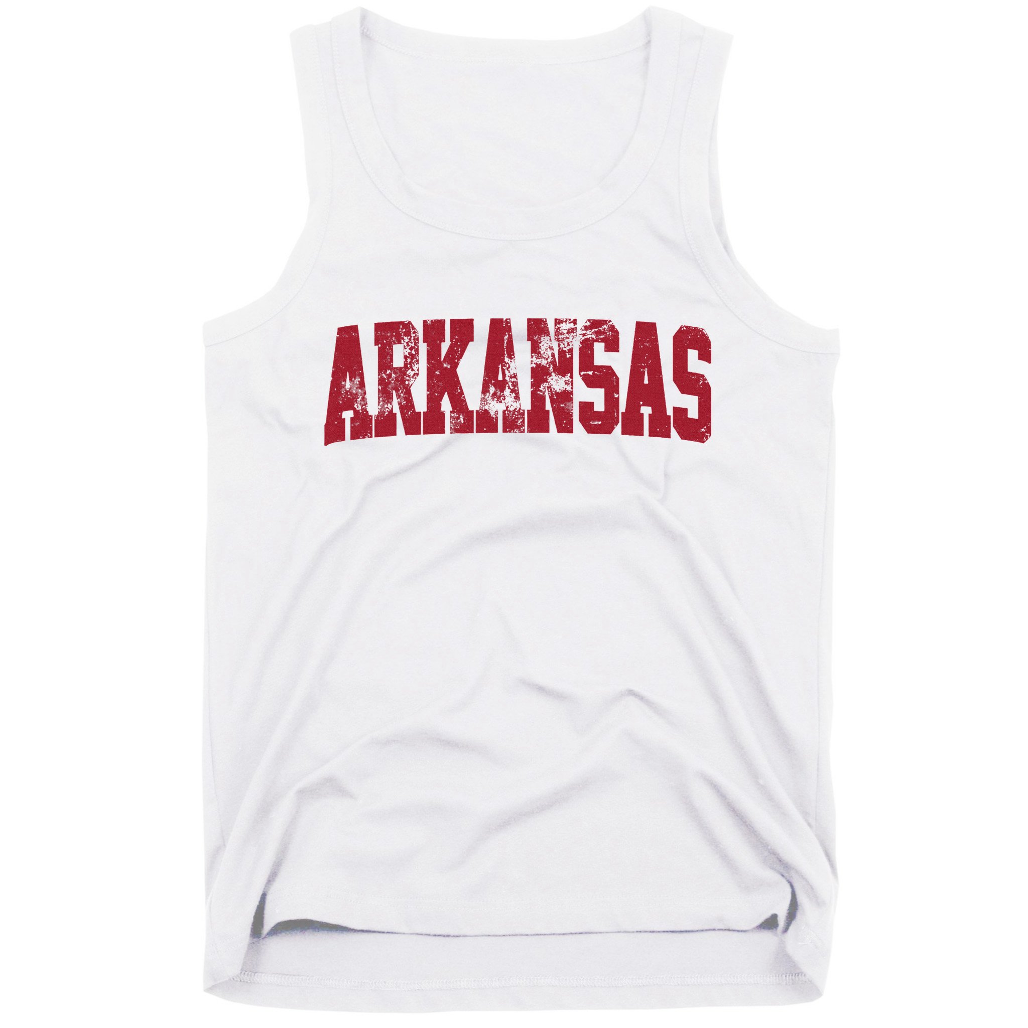 Vintage Arkansas Retro Arkansas Throwback Worn Faded Tank Top