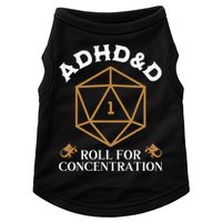 Vintage Adhd&D Roll For Concentration Dnd Doggie Tank