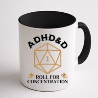 Vintage Adhd&D Roll For Concentration Dnd Mug
