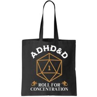 Vintage Adhd&D Roll For Concentration Dnd Bag
