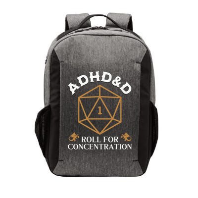 Vintage Adhd&D Roll For Concentration Dnd Vector Backpack